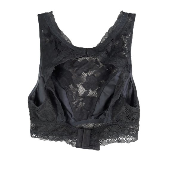 Victoria's Secret Black Lace Bralette Unpadded Size S/P/Ch C75 - Picture 2 of 11